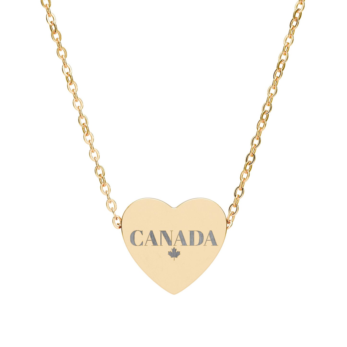 Heart Necklace (Engraving)