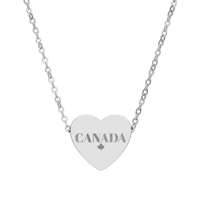 Heart Necklace (Engraving)