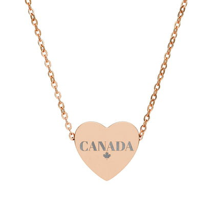 Heart Necklace (Engraving)