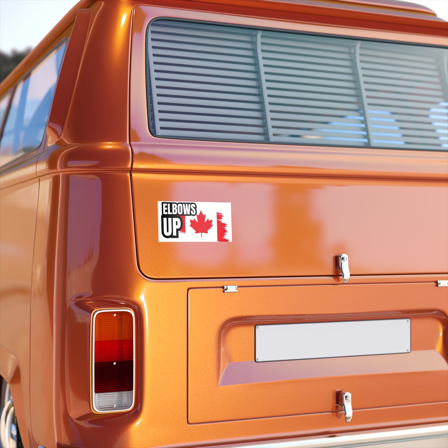 Elbows Up Bumper Sticker