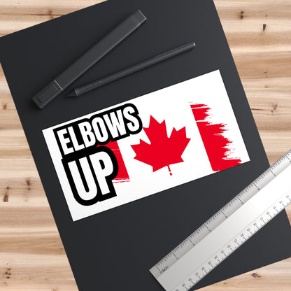 Elbows Up Bumper Sticker