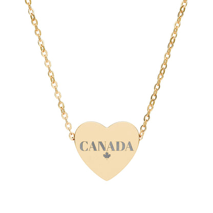 Heart Necklace (Engraving)